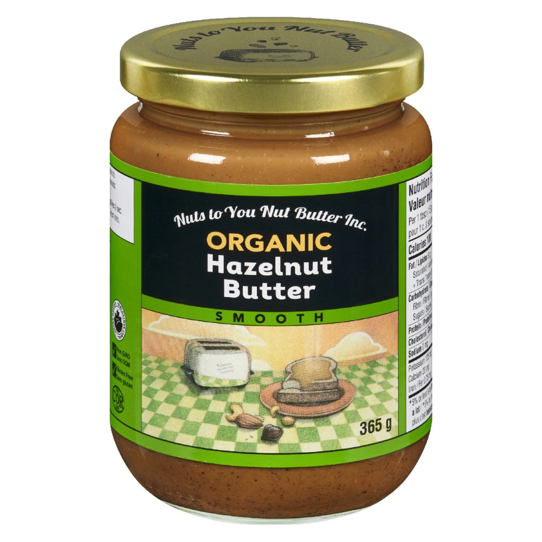 Nuts to You Organic Hazelnut Butter (365g) - Lifestyle Markets
