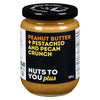 Nuts To You Peanut Butter + Pistachio and Pecan Crunch (375g)
