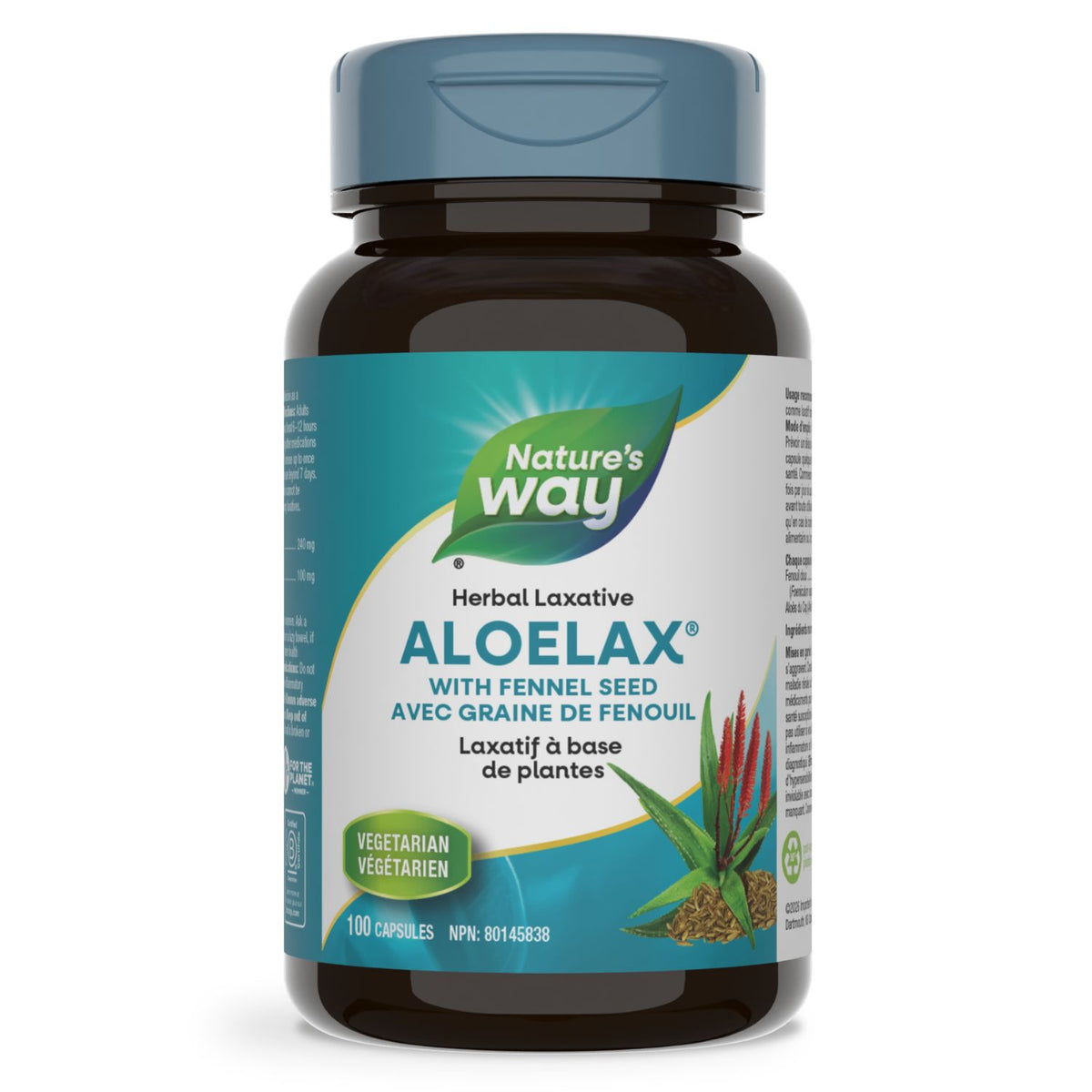 Nature's Way Aloelax with Fennel Seed (100 caps)