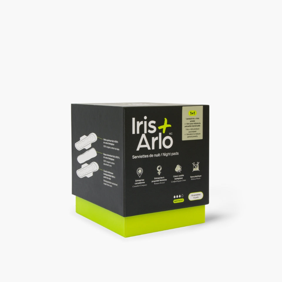 Iris + Arlo Night Pads (10 pads)