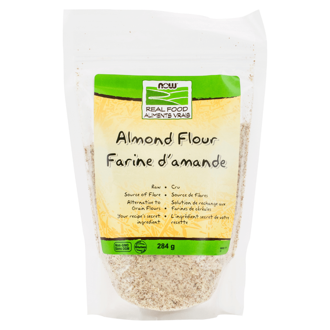 Now Raw Almond Flour (284g) - Lifestyle Markets
