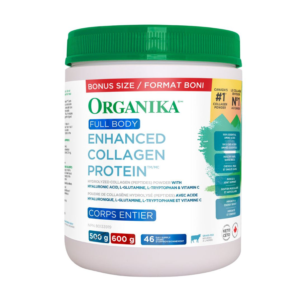 Organika Full Body Enhanced Collagen Protein (600g)