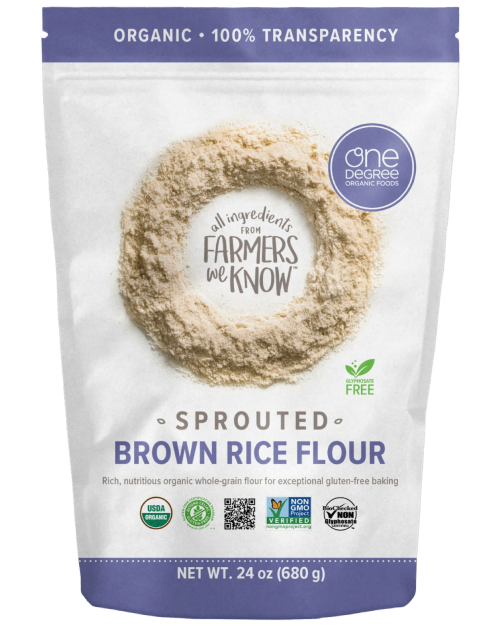 One Degree Organic Sprouted Brown Rice Flour (680g)