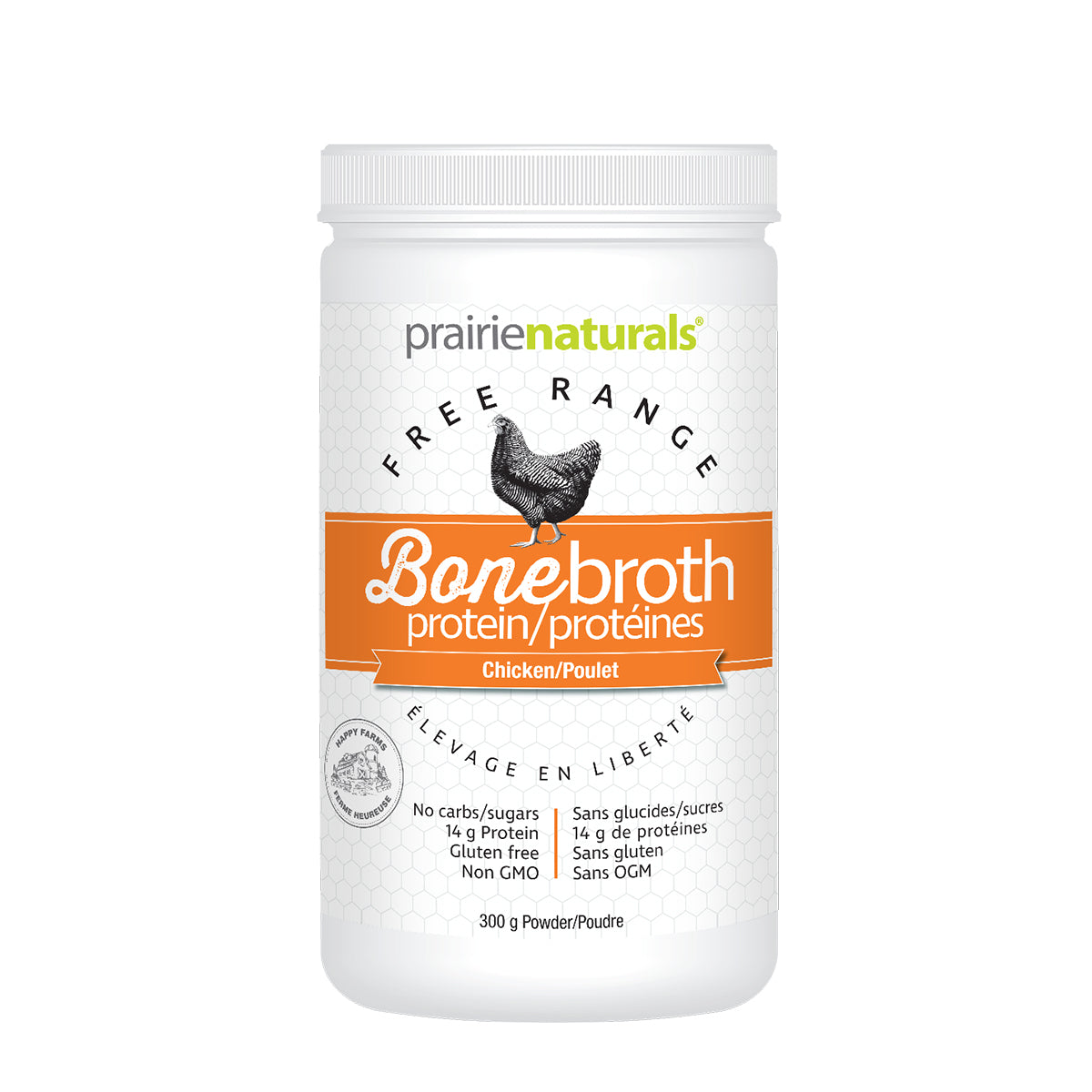 Prairie Naturals Free Range Chicken Bone Broth (300g) - Lifestyle Markets