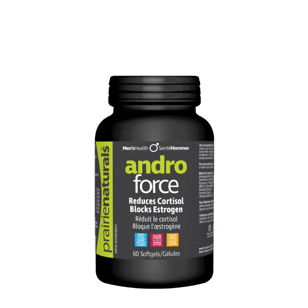 Prairie Naturals Andro Force (60sgel) - Lifestyle Markets