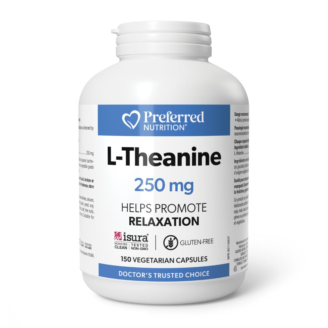 Preferred Nutrition L-Theanine (150 VCaps) - Lifestyle Markets