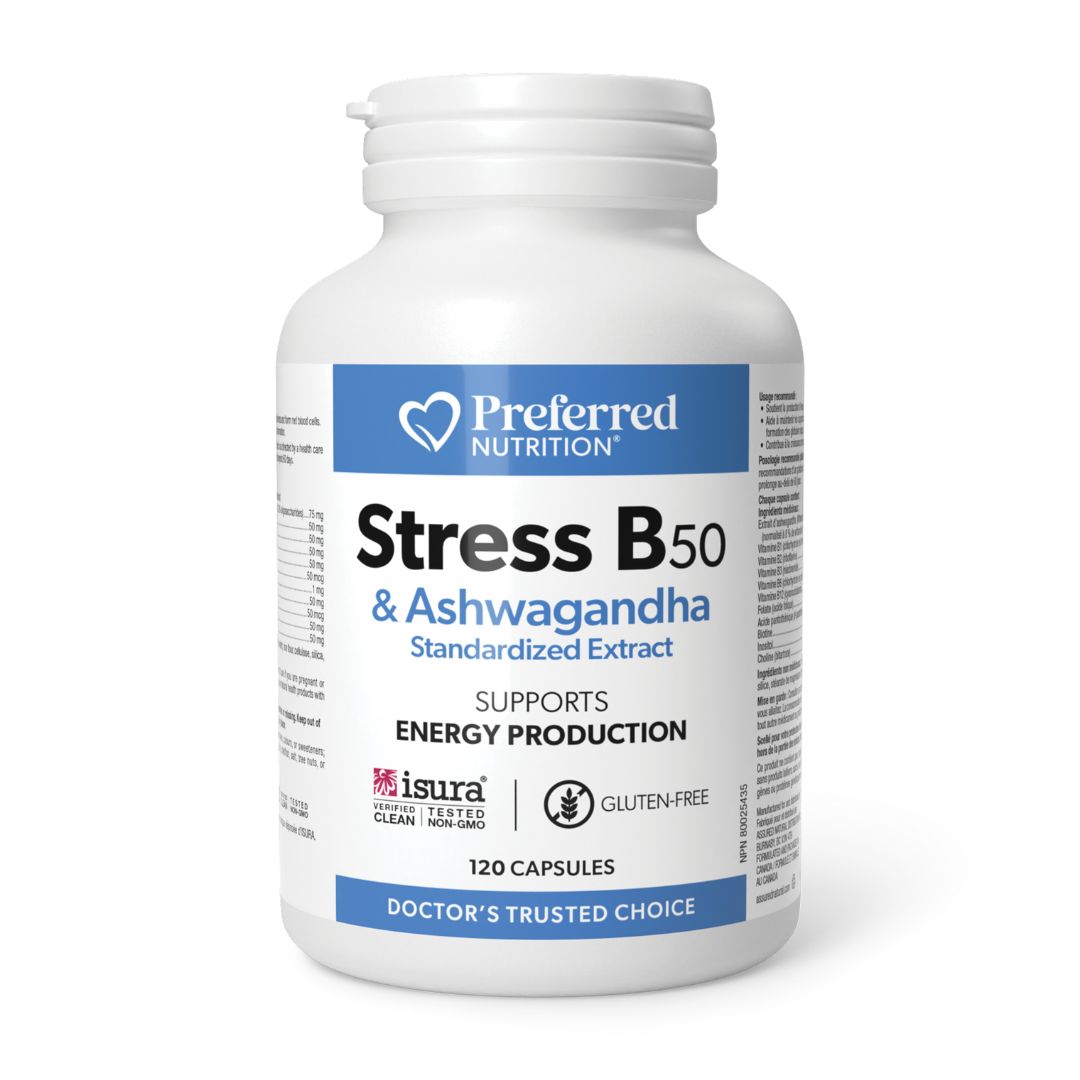 Preferred Nutrition Super Stress B Complex (120 Caps)