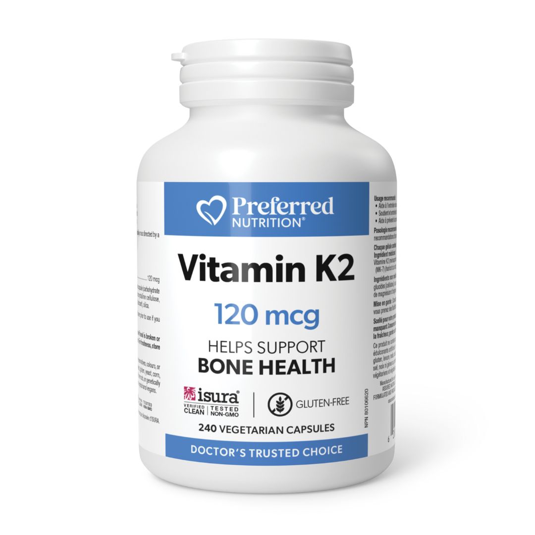 Preferred Nutrition Vitamin K2 (120mcg)