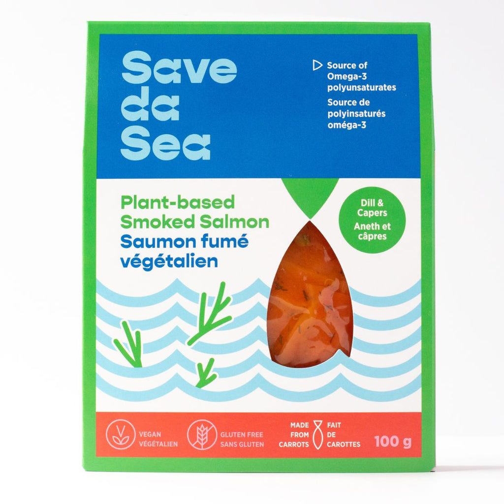 Save da Sea Plant-based Smoked Salmon w Dill & Capers (100g)
