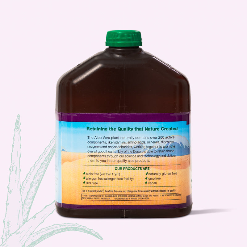 Lily of the Desert Aloe Vera Juice Preservative Free (3.8L)