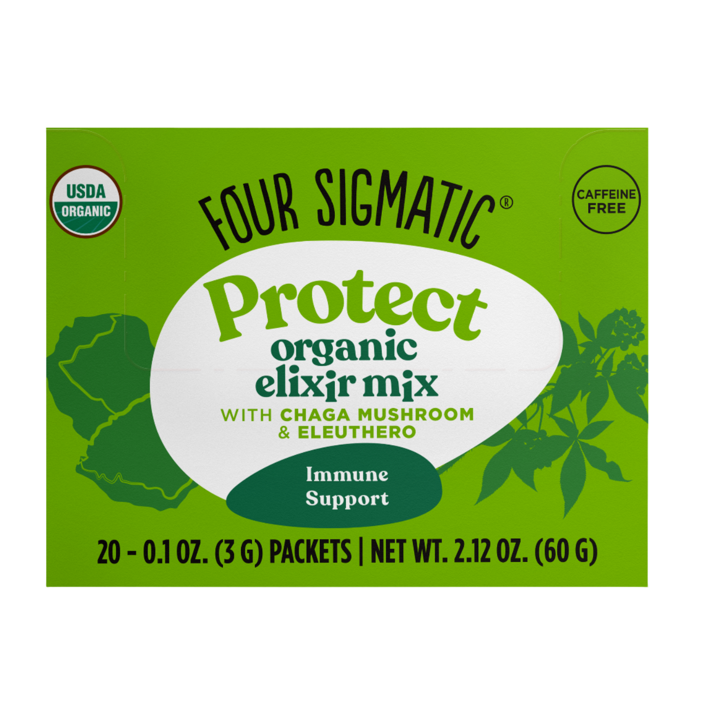 Four Sigmatic Chaga Mushroom Elixir Mix – 20 Sachets - Lifestyle Markets