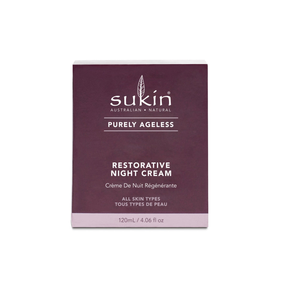 Sukin Pure Ageless Restorative Night Crem (120ml) - Lifestyle Markets