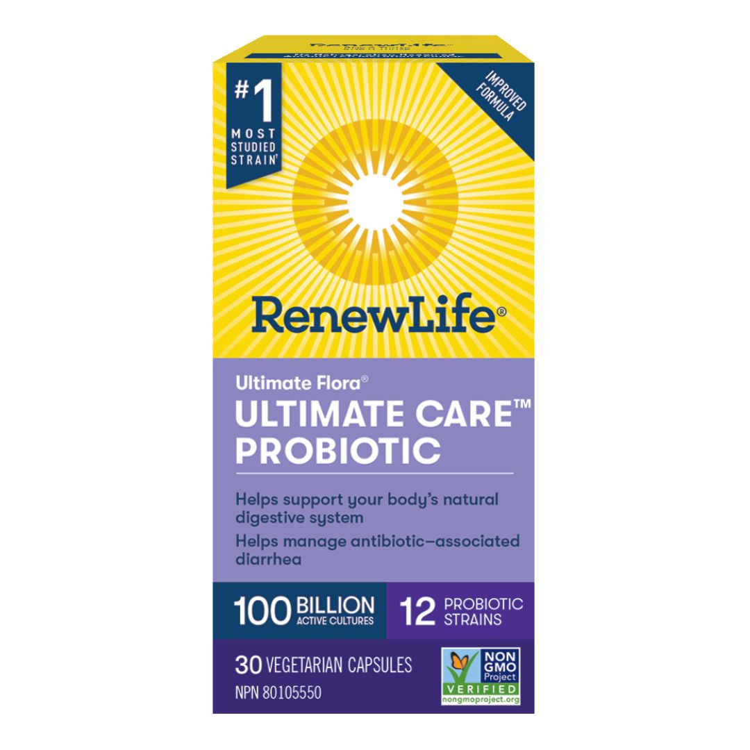 Renew Life Ultimate Care Probiotic 100B (30 VCaps) - Lifestyle Markets