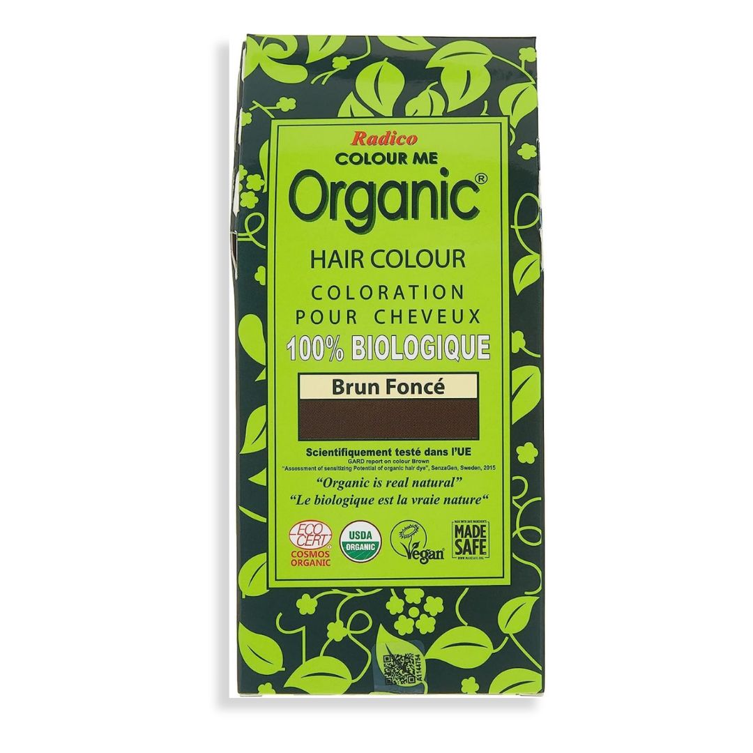 Radico Organic Hair Colour - Dark Brown (100g) - Lifestyle Markets
