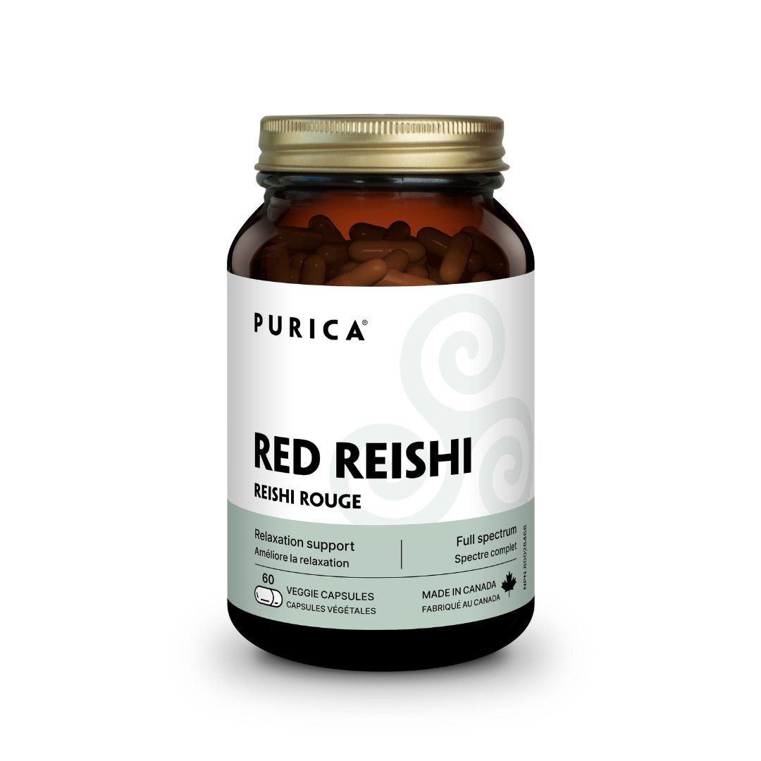 Purica Red Reishi (60 VCaps) - Lifestyle Markets