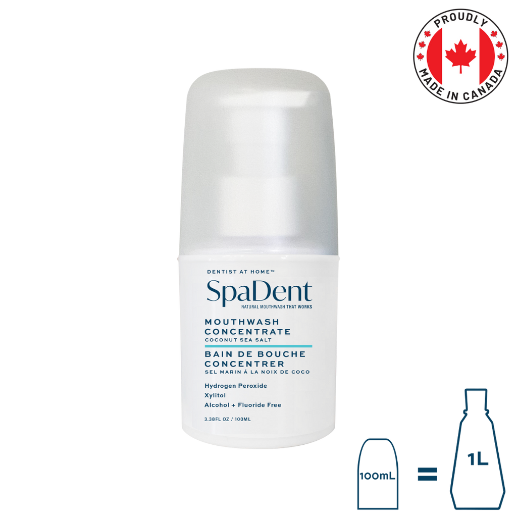 SpaDent Mouthwash Concentrate - Coconut & Sea Salt (100ml)