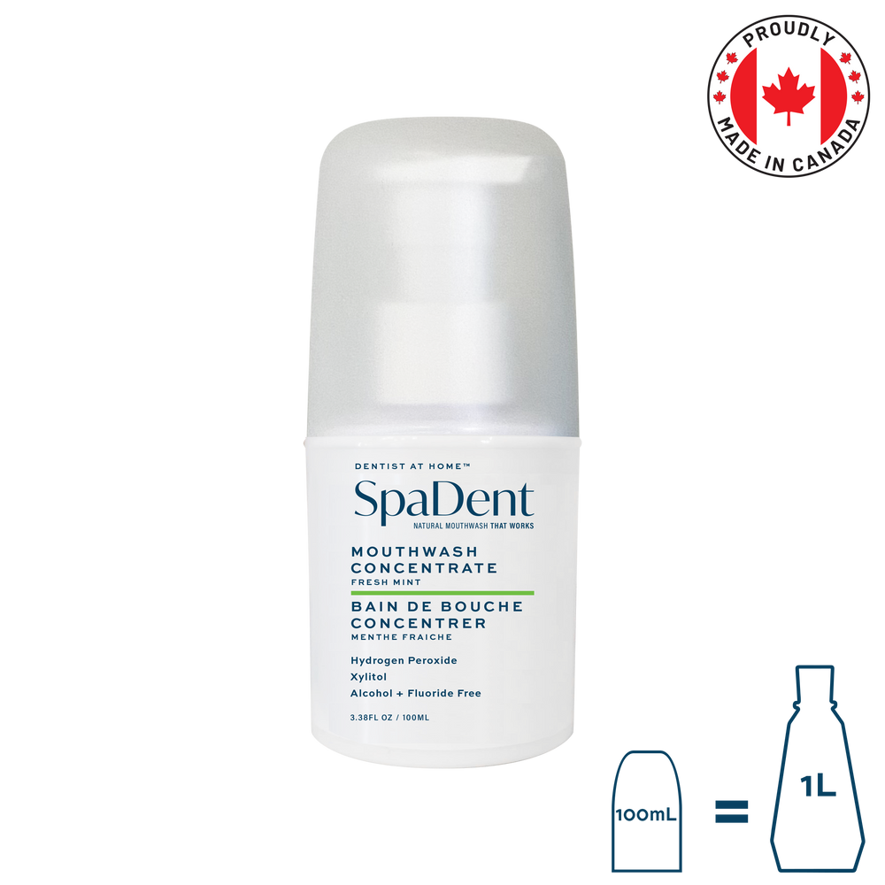 SpaDent Mouthwash Concentrate - Fresh Mint (100ml)
