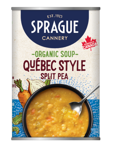 Sprague Organic Soup - Quebec-Style Split Pea (398ml)