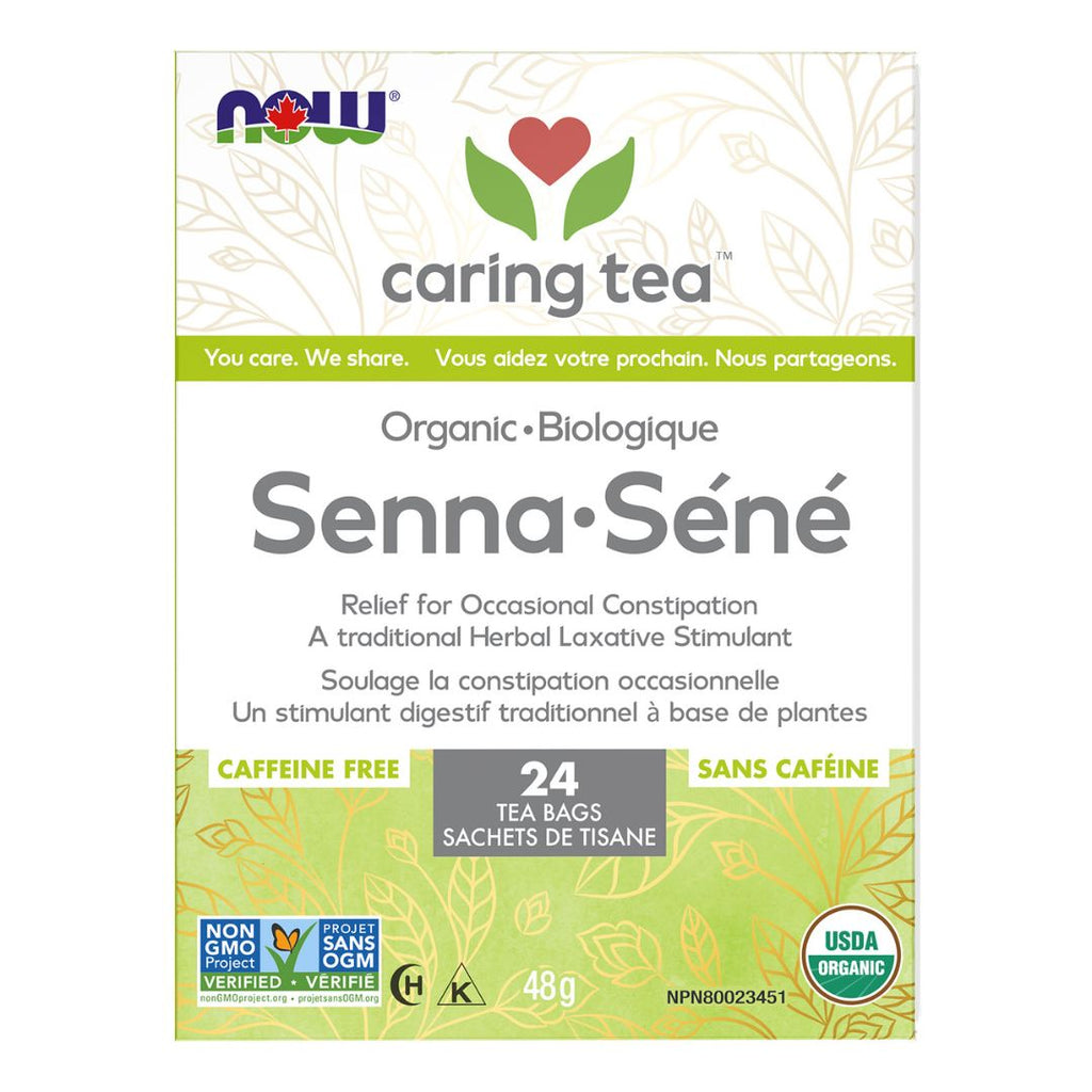 Now Caring Tea Senna (24 Bags)