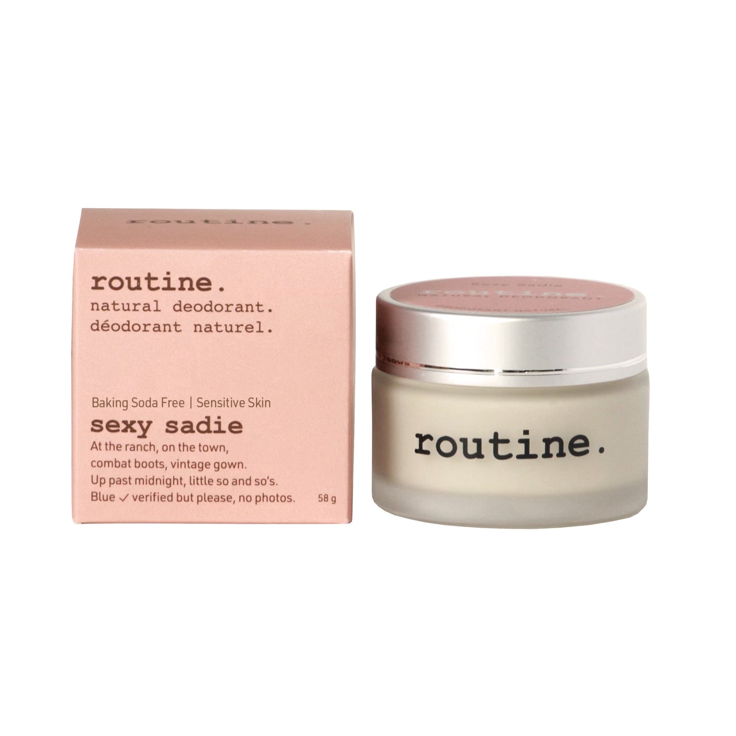 Routine Natural Deodorant - Sexy Sadie (58g) - Lifestyle Markets