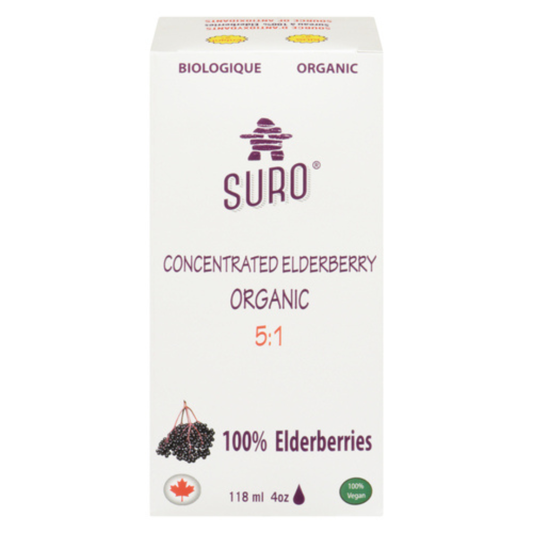 Suro Organic Concentrated Elderberry (118ml) - Lifestyle Markets