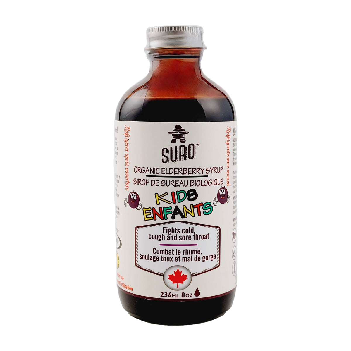 Suro Organic Elderberry Syrup Kids Formula
