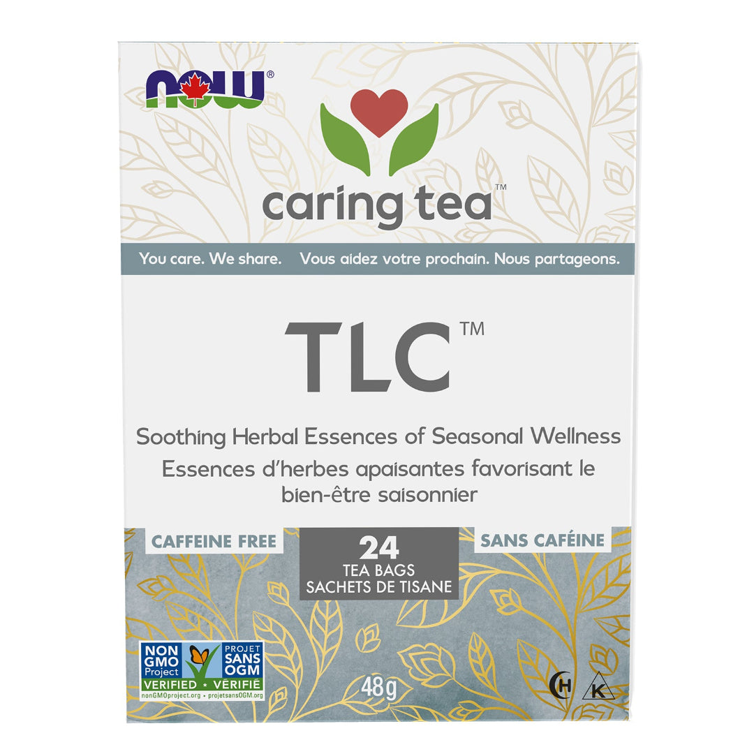 Now Caring TLC Seasonal Wellness Tea (24 Bags) - Lifestyle Markets