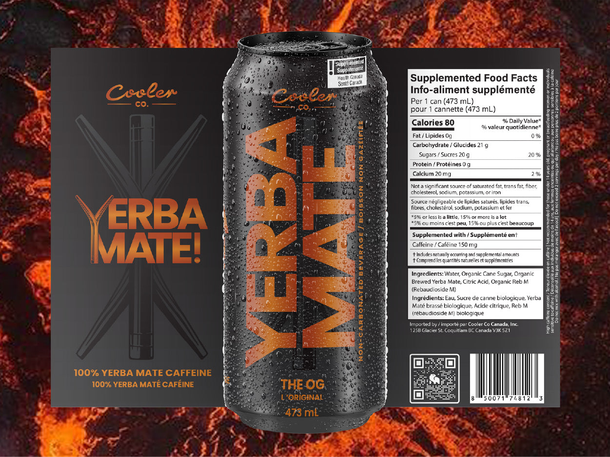 Cooler Co Yerba Mate - The OG (473 ml)