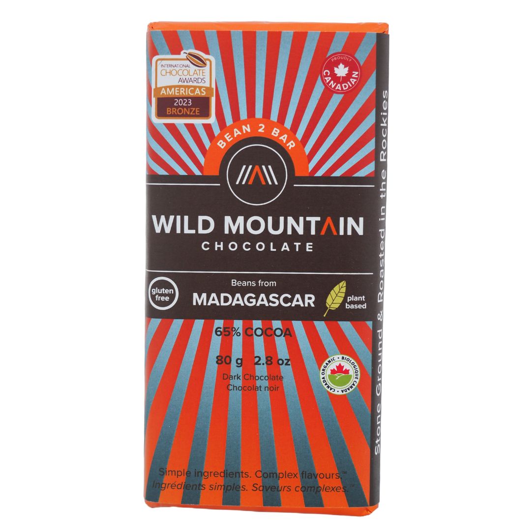 Wild Mountain Chocolate - 65% Cocoa Madagascar (85g)