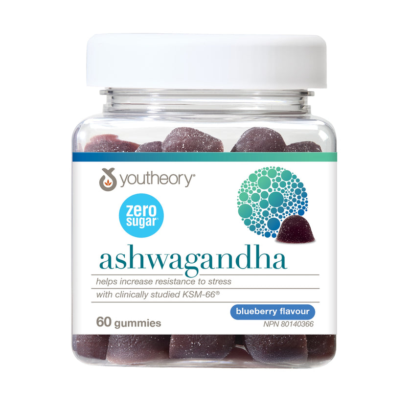 YouTheory Ashwagandha (60 Gummies)