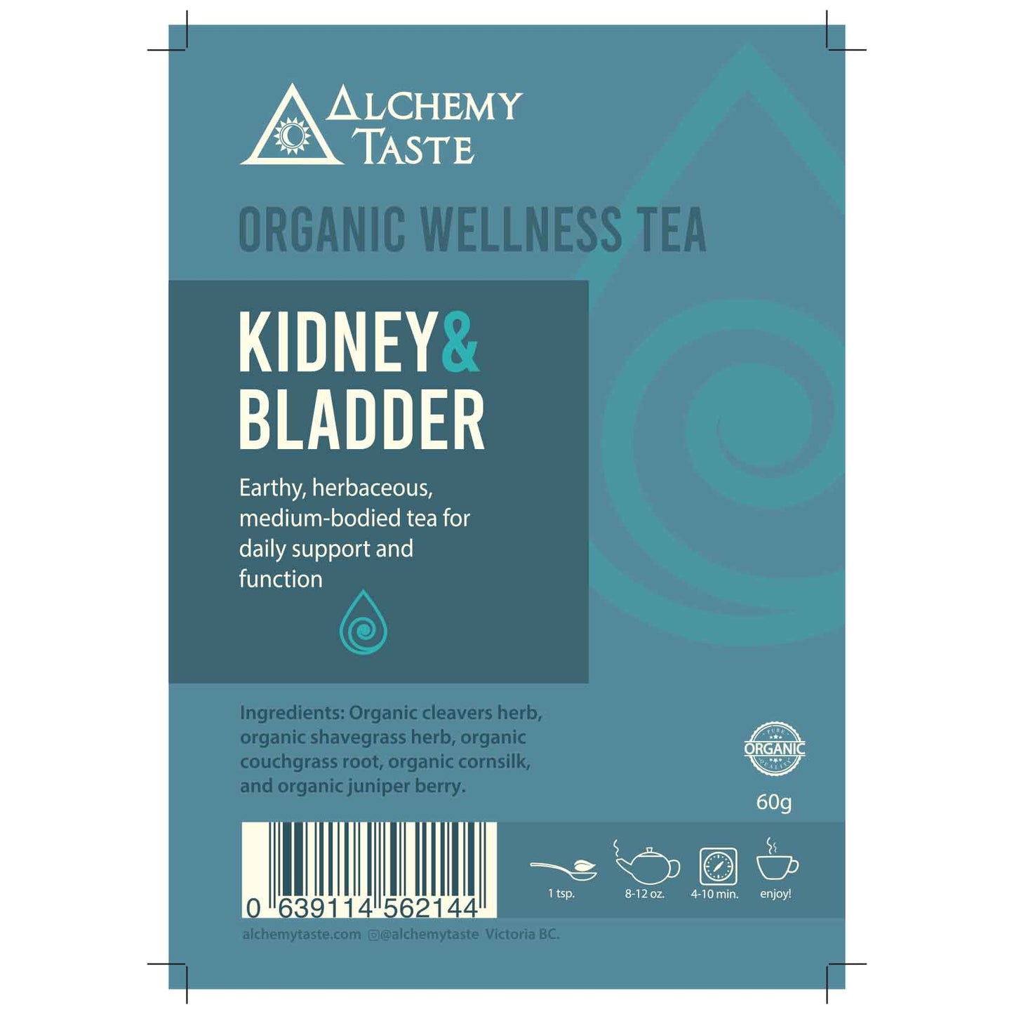 Alchemy Taste Kidney & Bladder Tea (60g)