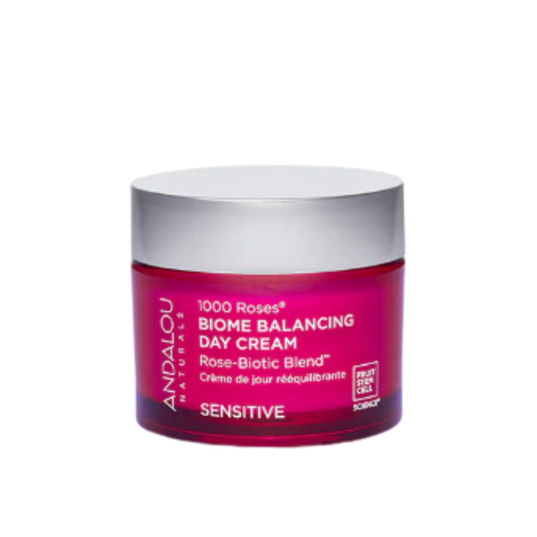 Andalou Naturals 1000 Roses Biome Balancing Day Cream (50g) - Lifestyle Markets