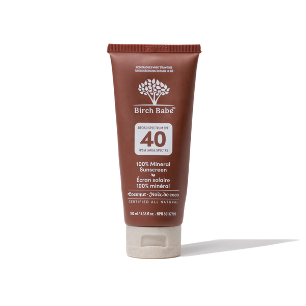 Birch Babe 100% Mineral Sunscreen Coconut (100ml)