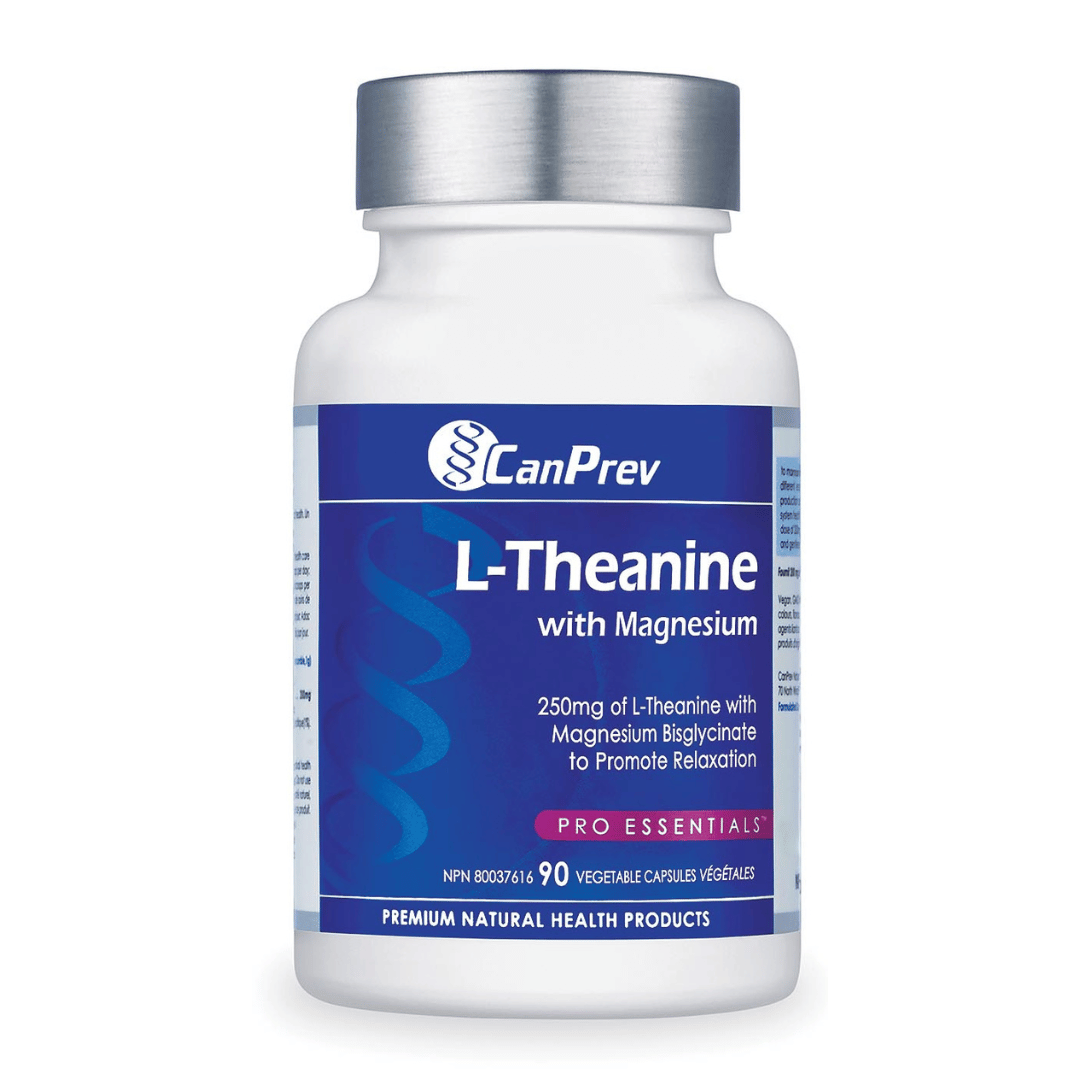 CanPrev L-Theanine With Magnesium (90 VCaps)