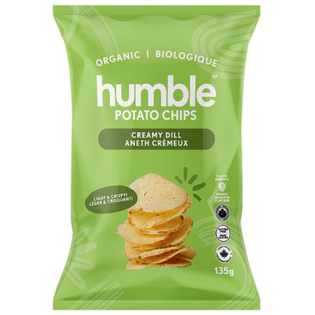 Humble Chips - Creamy Dill (135g) - Lifestyle Markets