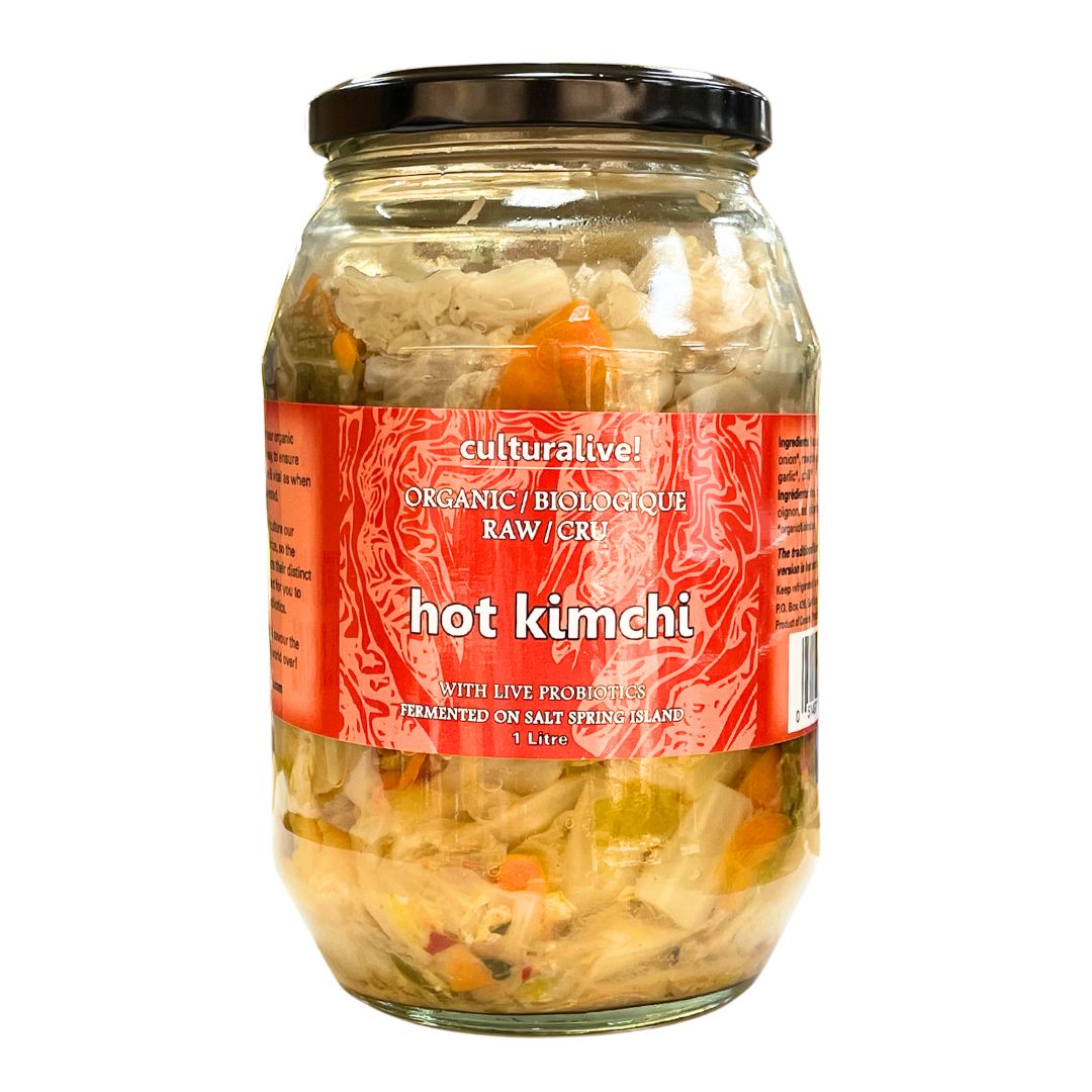 Culturalive Organic Hot Kimchi (1 L) - Lifestyle Markets