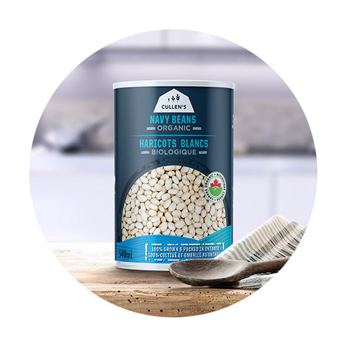 Cullen's Organic Navy Beans (540ml) - Lifestyle Markets