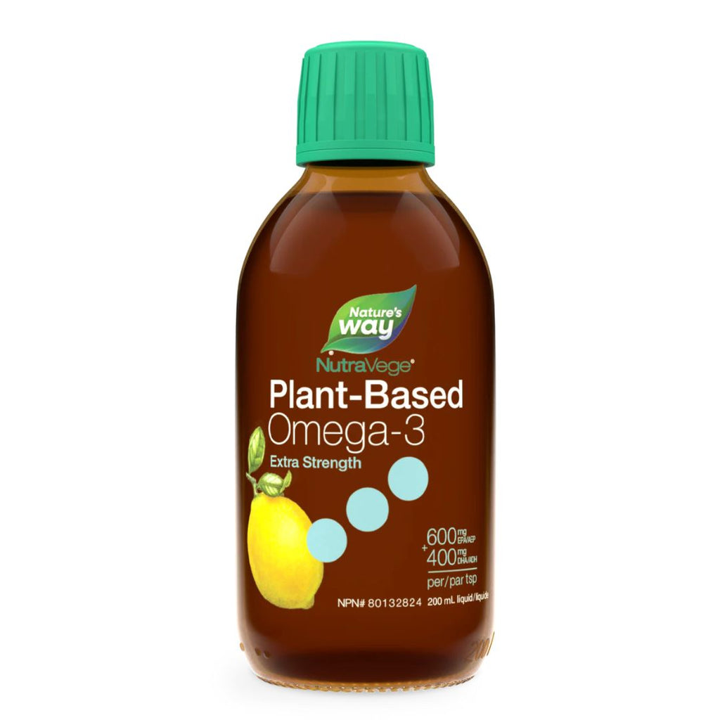 Nature's Way NutraVege Extra Omega-3 Plant Lemon Flavour (200ml)