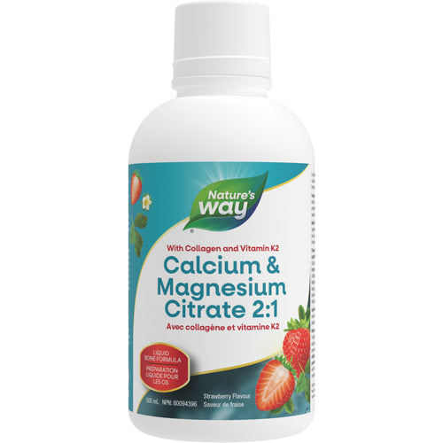 NW Liquid Cal/Mag 2:1+K2+Collagen Strawberry