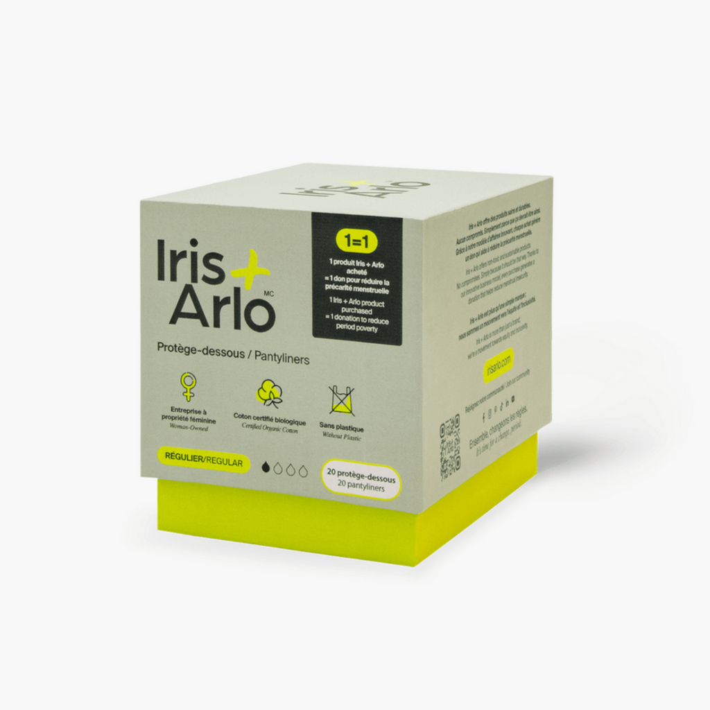 Iris + Arlo Pantyliners (20 pantyliners)