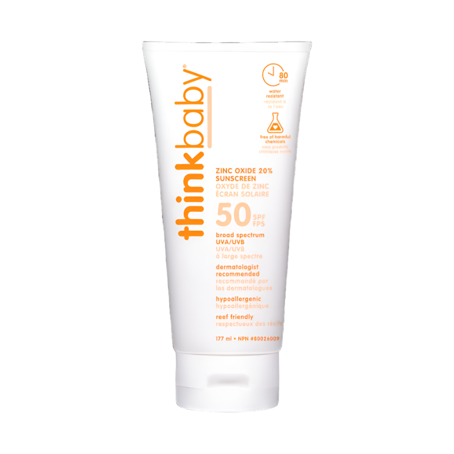 Think Baby Mineral Based Sunscreen Lotion SPF 50 (177 ml)