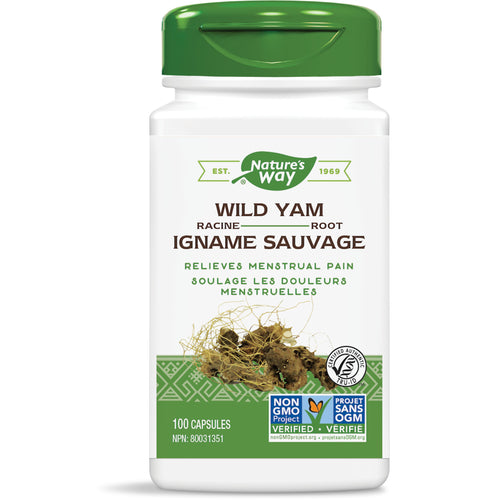 Nature's Way Wild Yam Root (100 Capsules) - Lifestyle Markets