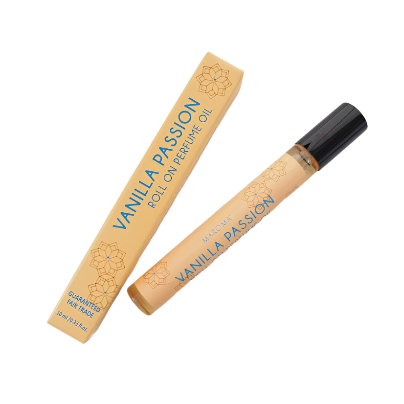 Maroma Perfume Roll-On - Vanilla Passion (10ml) - Lifestyle Markets