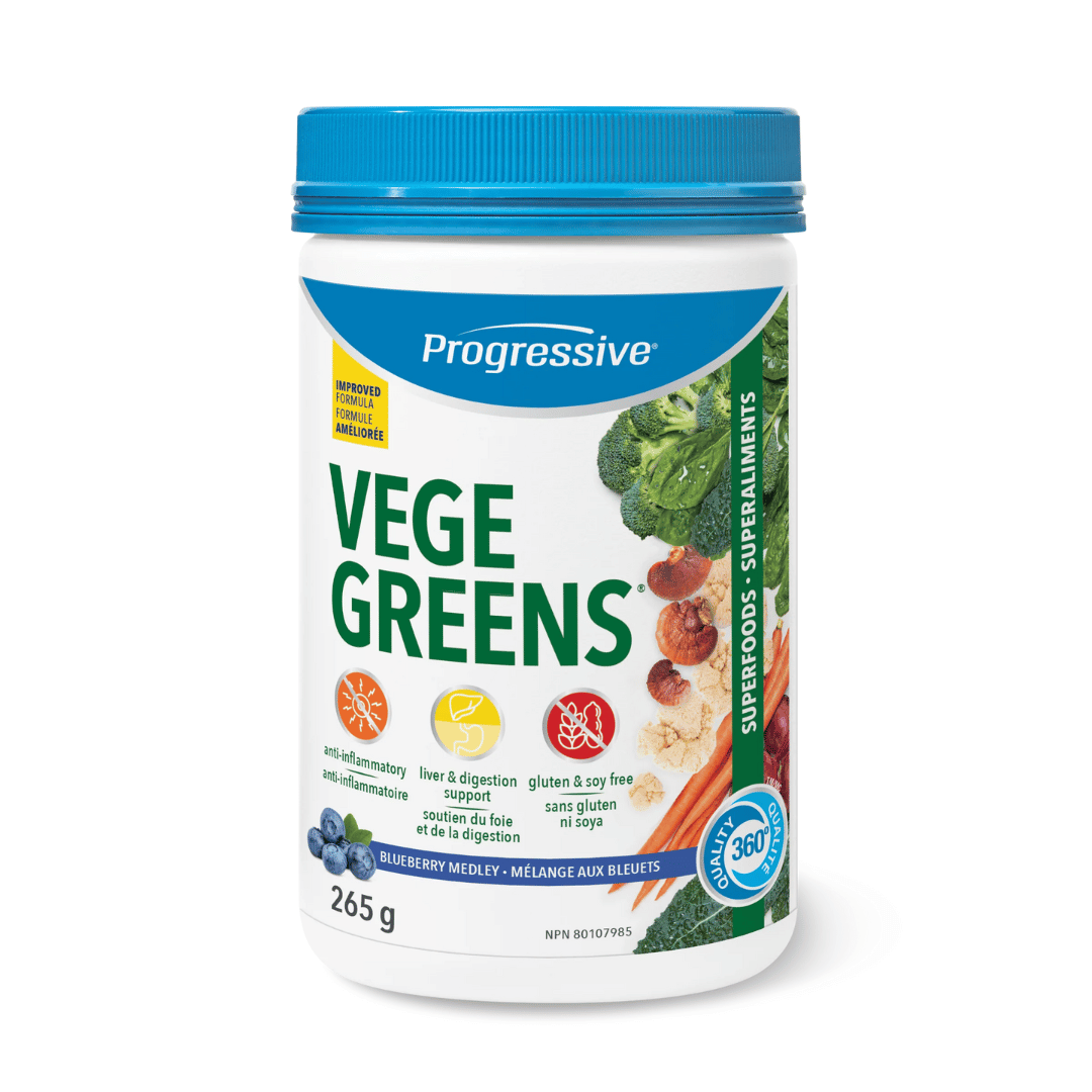 Progressive VegeGreens - Blueberry Medley (265g) - Lifestyle Markets