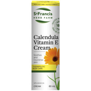 St. Francis Calendula Vitamin E Cream (60ml) - Lifestyle Markets