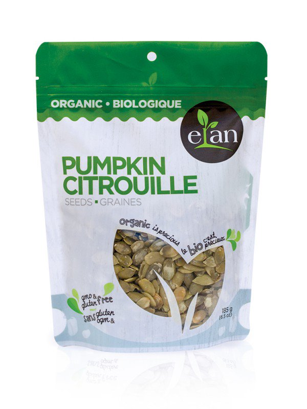 Elan Organic Pumpkin Seeds (185g) - Lifestyle Markets