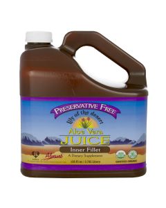 Lily of the Desert Aloe Vera Juice Inner Fillet (Pres. Free) (3.8L) - Lifestyle Markets