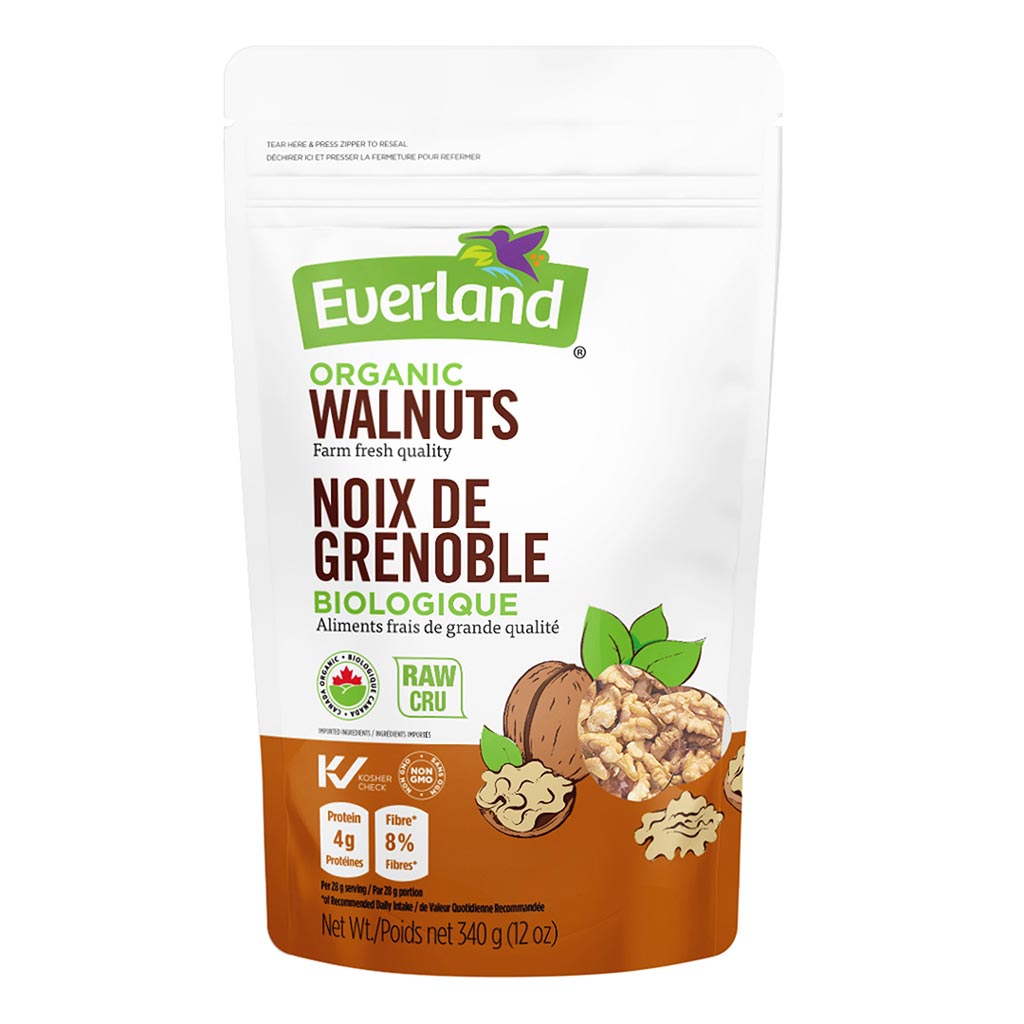 Everland Organic Walnuts (340g) - Lifestyle Markets
