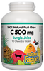 Natural Factors Natural Fruit Chew C (500mg) Jungle Juice (90 Chewables) - Lifestyle Markets
