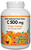 Natural Factors Vitamin C Chewables - Tangy Orange (90 Tabs) - Lifestyle Markets